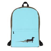 Load image into Gallery viewer, Dachshund Shadow - Backpack - WeeShopyDog

