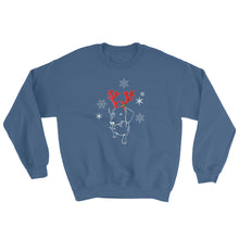 Load image into Gallery viewer, Dachshund Christmas Moose - Sweatshirt - WeeShopyDog
