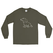 Load image into Gallery viewer, Dachshund Dreamer - Long Sleeve T-Shirt - WeeShopyDog
