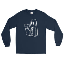 Load image into Gallery viewer, Dachshund Halloween Boo - Long Sleeve T-Shirt - WeeShopyDog
