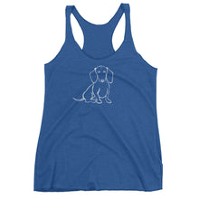 Load image into Gallery viewer, Dachshund Love - Women&#39;s Tank Top - WeeShopyDog
