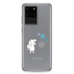 Dachshund Snowflakes - Samsung Case