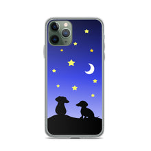 Load image into Gallery viewer, Dachshund Night Love - iPhone Case
