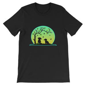 Dachshund Tree Of Life - Unisex/Men's T-shirt - WeeShopyDog