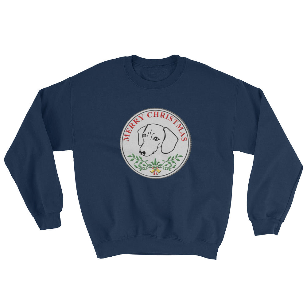 Dachshund Merry Christmas - Sweatshirt - WeeShopyDog