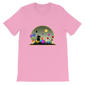 Dachshund Blossom - Unisex/Men's T-shirt - WeeShopyDog