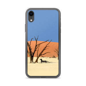 Dachshund Namibia View - iPhone Case