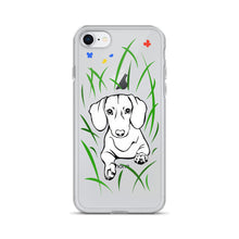 Load image into Gallery viewer, Dachshund Play Grass - iPhone Case - WeeShopyDog
