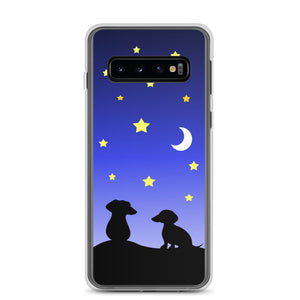 Dachshund Night Love - Samsung Case - WeeShopyDog