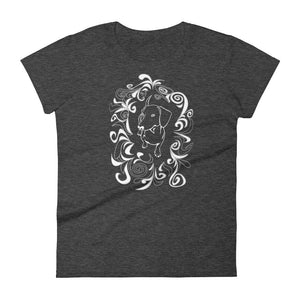 Dachshund Cute Flower - Women's T-shirt - WeeShopyDog