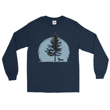 Load image into Gallery viewer, Dachshund Christmas Tree - Long Sleeve T-Shirt - WeeShopyDog
