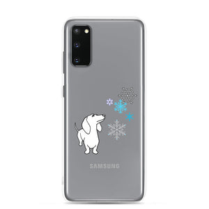 Dachshund Snowflakes - Samsung Case