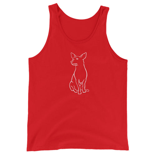 Chihuahua Dreamer - Unisex/Men's Tank Top - WeeShopyDog