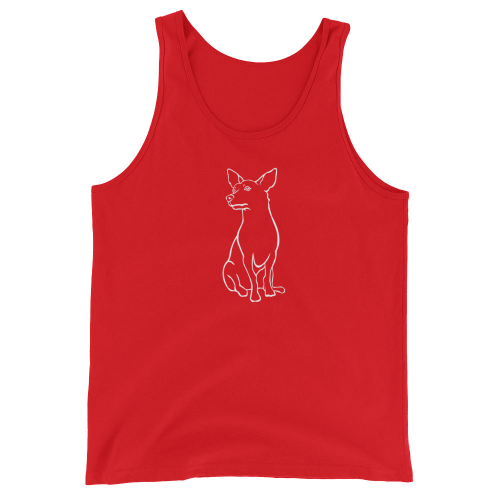 Chihuahua Dreamer - Unisex/Men's Tank Top - WeeShopyDog