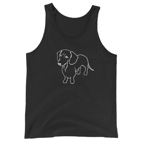 Dachshund Wonder - Unisex/Men's Tank Top - WeeShopyDog