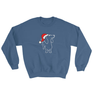 Dachshund Christmas Santa - Sweatshirt - WeeShopyDog
