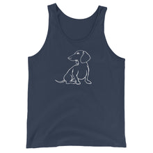 Load image into Gallery viewer, Dachshund Hope - Unisex/Men&#39;s Tank Top - WeeShopyDog
