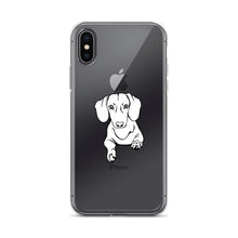 Load image into Gallery viewer, Dachshund Play - iPhone Case - WeeShopyDog
