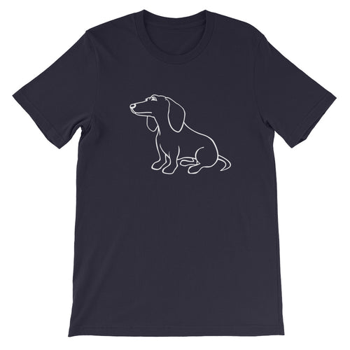 Dachshund Dreamer - Unisex/Men's T-shirt - WeeShopyDog