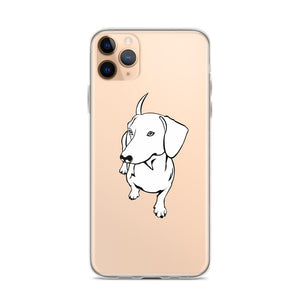 Dachshund Cute - iPhone Case