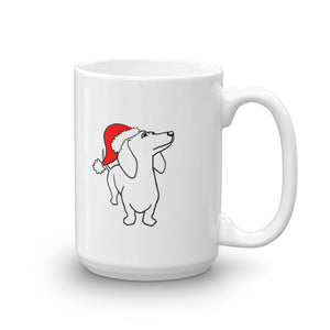 Dachshund Christmas Santa - Mug - WeeShopyDog