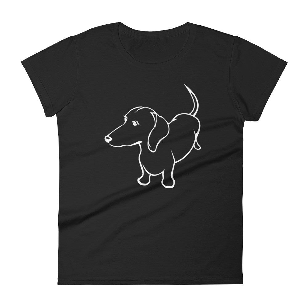 Dachshund Up - Women's T-shirt - WeeShopyDog