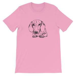 Dachshund Paw - Unisex/Men's T-shirt - WeeShopyDog