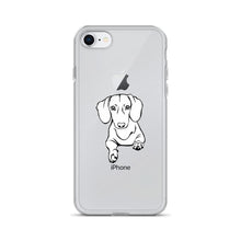 Load image into Gallery viewer, Dachshund Play - iPhone Case - WeeShopyDog
