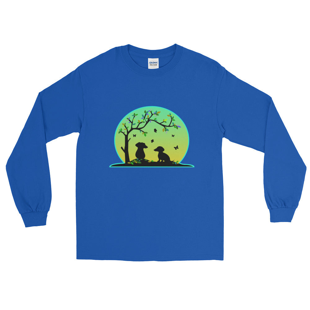 Dachshund Tree Of Life - Long Sleeve T-Shirt - WeeShopyDog