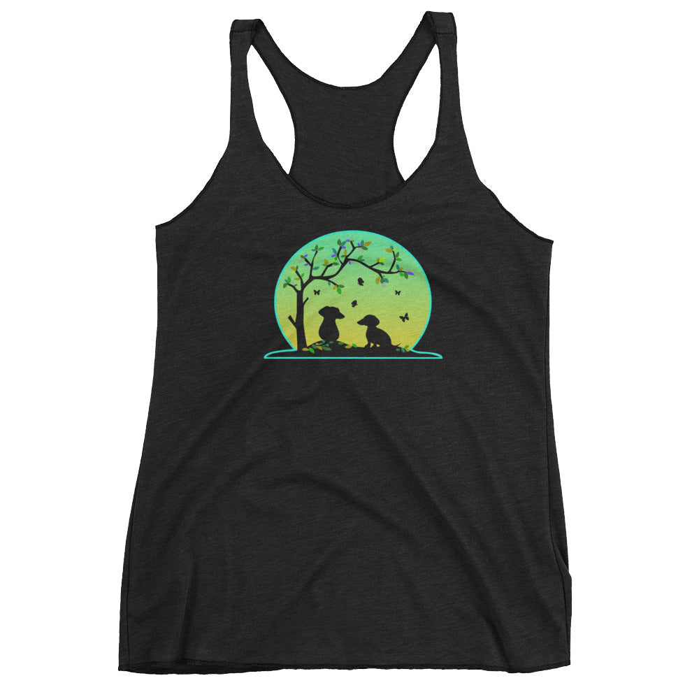 Dachshund Tree Of Life - Women's Tank Top - WeeShopyDog