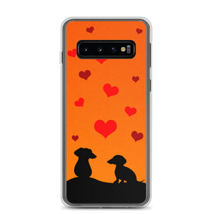 Dachshund In Love - Samsung Case - WeeShopyDog