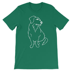 Golden Retriever - Unisex/Men's T-shirt - WeeShopyDog