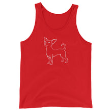 Load image into Gallery viewer, Chihuahua Smile - Unisex/Men&#39;s Tank Top - WeeShopyDog
