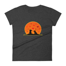 Load image into Gallery viewer, Dachshund In Love - Women&#39;s T-shirt - WeeShopyDog
