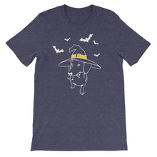 Load image into Gallery viewer, Dachshund Halloween Bats - Unisex/Men&#39;s T-shirt - WeeShopyDog
