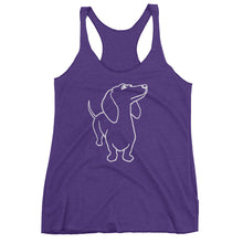 Load image into Gallery viewer, Dachshund - Women&#39;s Tank Top - WeeShopyDog
