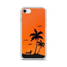 Load image into Gallery viewer, Dachshund Palm Tree - iPhone Case - WeeShopyDog
