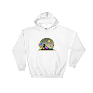 Dachshund Blossom - Hooded Sweatshirt - WeeShopyDog