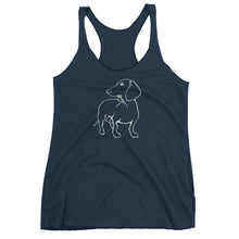 Load image into Gallery viewer, Dachshund Beauty - Women&#39;s Tank Top - WeeShopyDog

