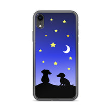 Load image into Gallery viewer, Dachshund Night Love - iPhone Case - WeeShopyDog
