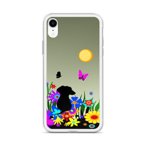Dachshund Blossom - iPhone Case - WeeShopyDog