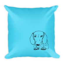 Load image into Gallery viewer, Dachshund Paw - Square Pillow - WeeShopyDog
