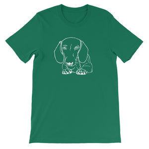 Dachshund Paws - Unisex/Men's T-shirt - WeeShopyDog