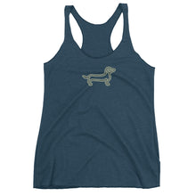 Load image into Gallery viewer, Dachshund Line - Women&#39;s Tank Top - WeeShopyDog
