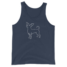 Load image into Gallery viewer, Chihuahua Smile - Unisex/Men&#39;s Tank Top - WeeShopyDog
