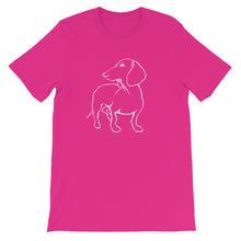 Load image into Gallery viewer, Dachshund Beauty - Unisex/Men&#39;s T-shirt - WeeShopyDog
