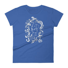 Load image into Gallery viewer, Dachshund Cute Flower - Women&#39;s T-shirt - WeeShopyDog
