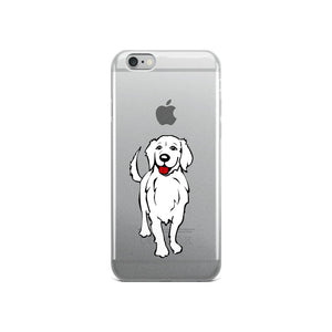 Golden Retriever Smile - iPhone Case - WeeShopyDog