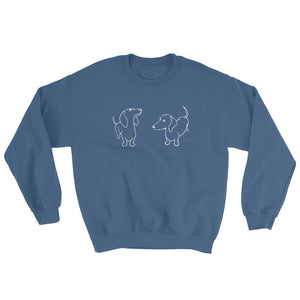 Dachshund Twins - Sweatshirt - WeeShopyDog