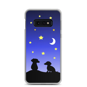 Dachshund Night Love - Samsung Case - WeeShopyDog